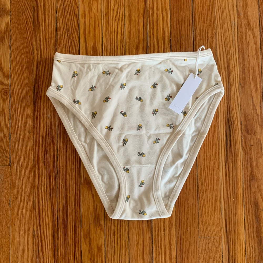 ARQ Misha Undies in Yellow Calico size Large